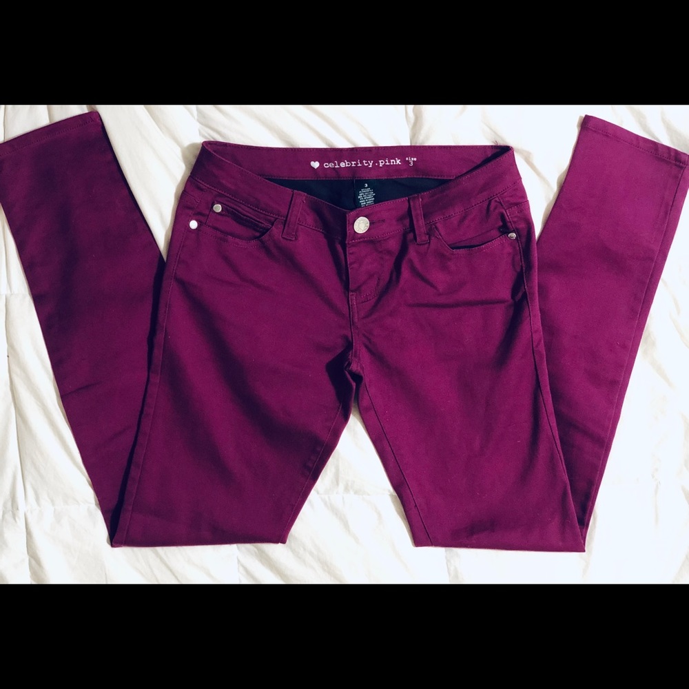 Fuchsia celebrity pink pants 🍁🍂